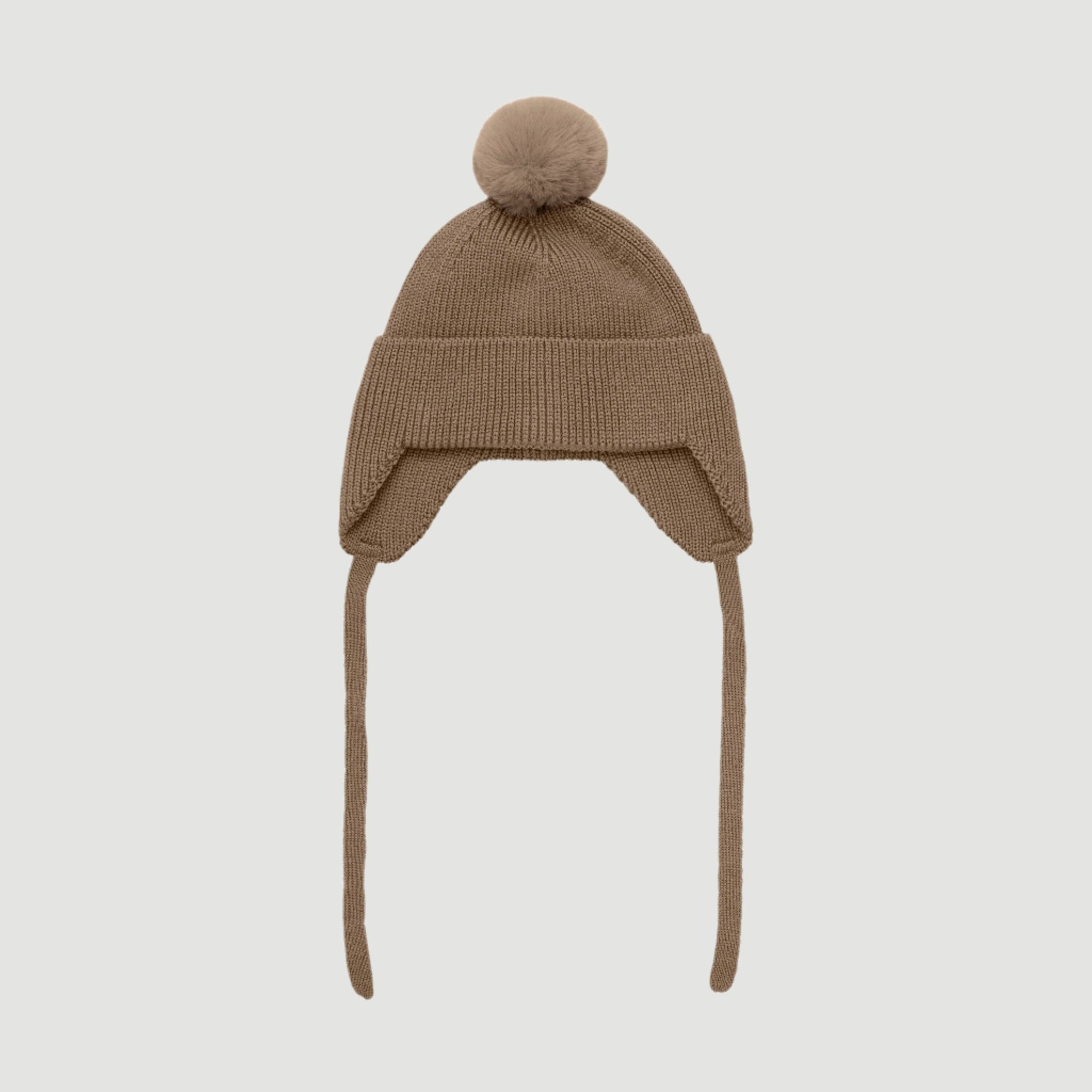 Merino wool knit cap En Fant 