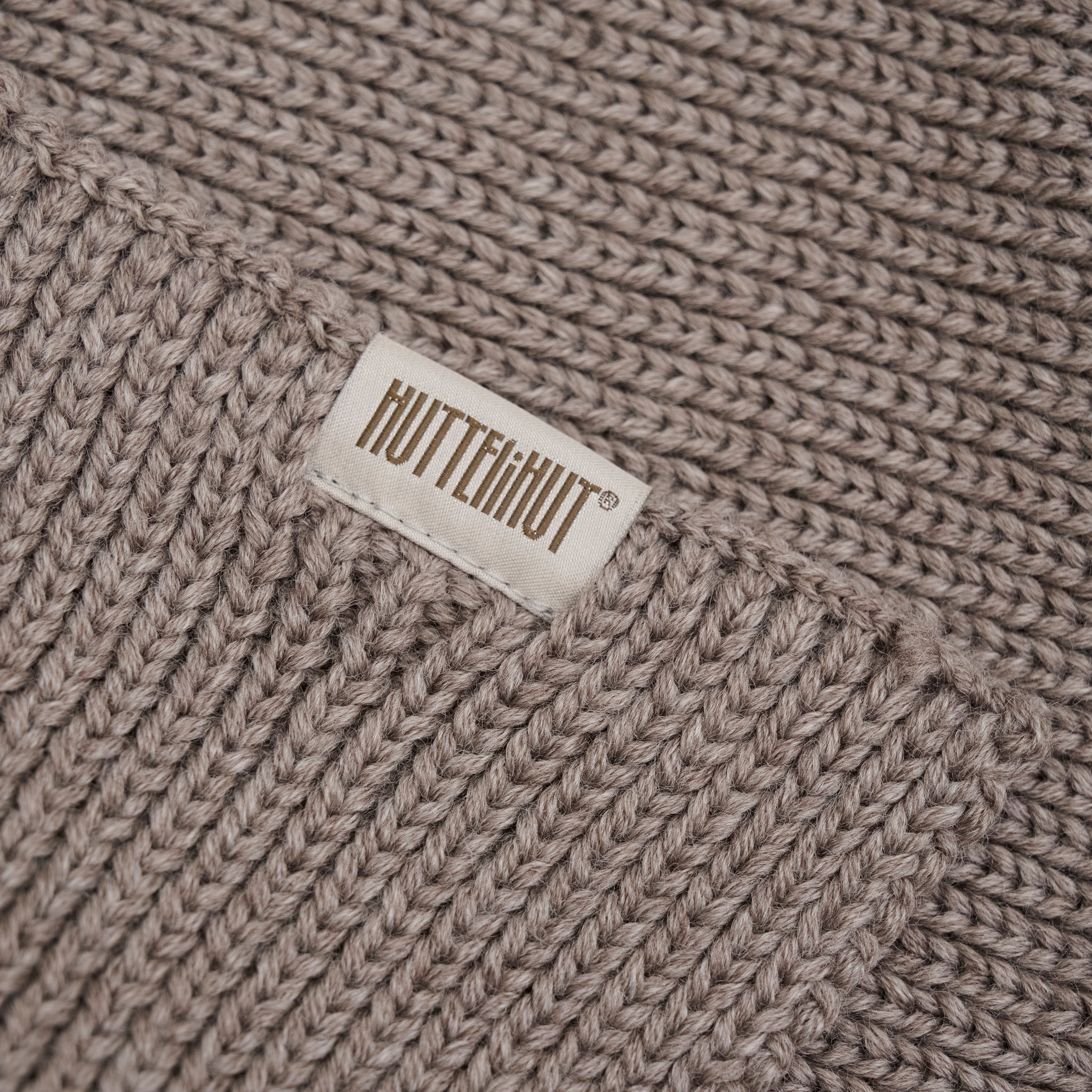 Huttelihut - Wool scarf, thick weave