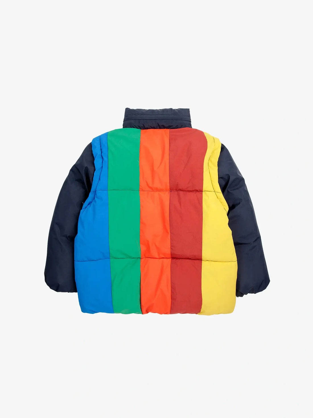 Bobo Choses - Color Block Padded Detachable Sleeve Jacket 