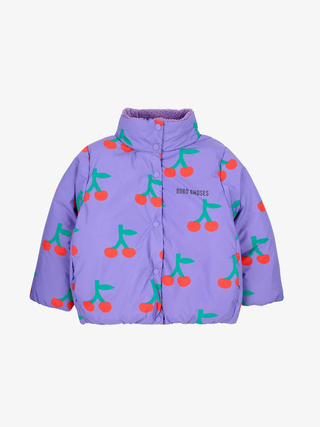 Bobo Choses - kurtka Bobo Cherry all over anorak