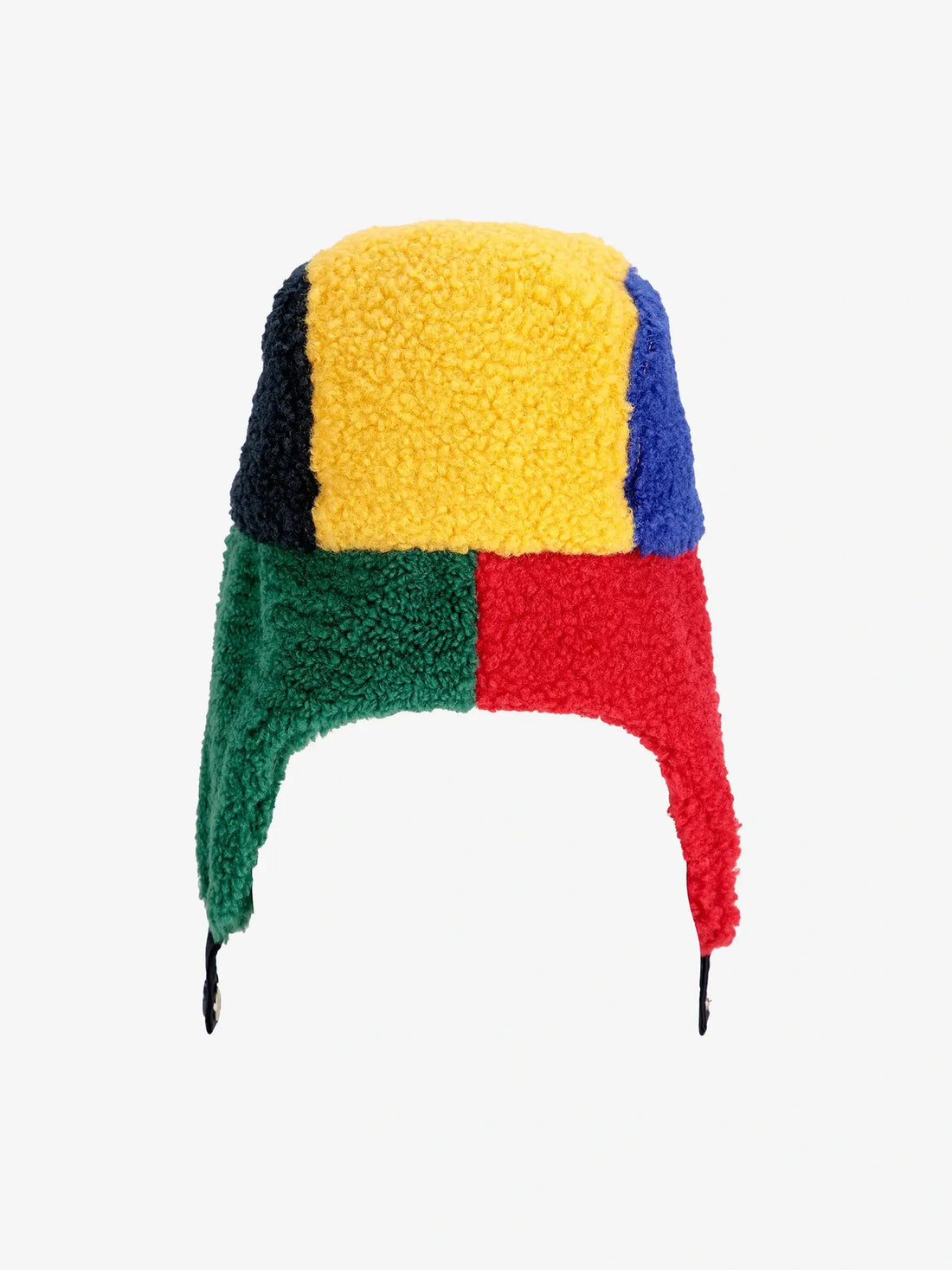 Bobo Choses - barankowa czapka Baby Color Block sheepskin chapka