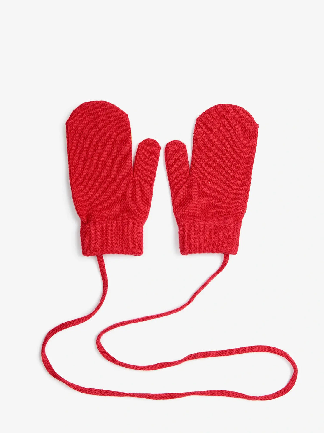 Bobo Choses - cotton gloves with letters on a string Baby Bobo Choses knitted mittens 