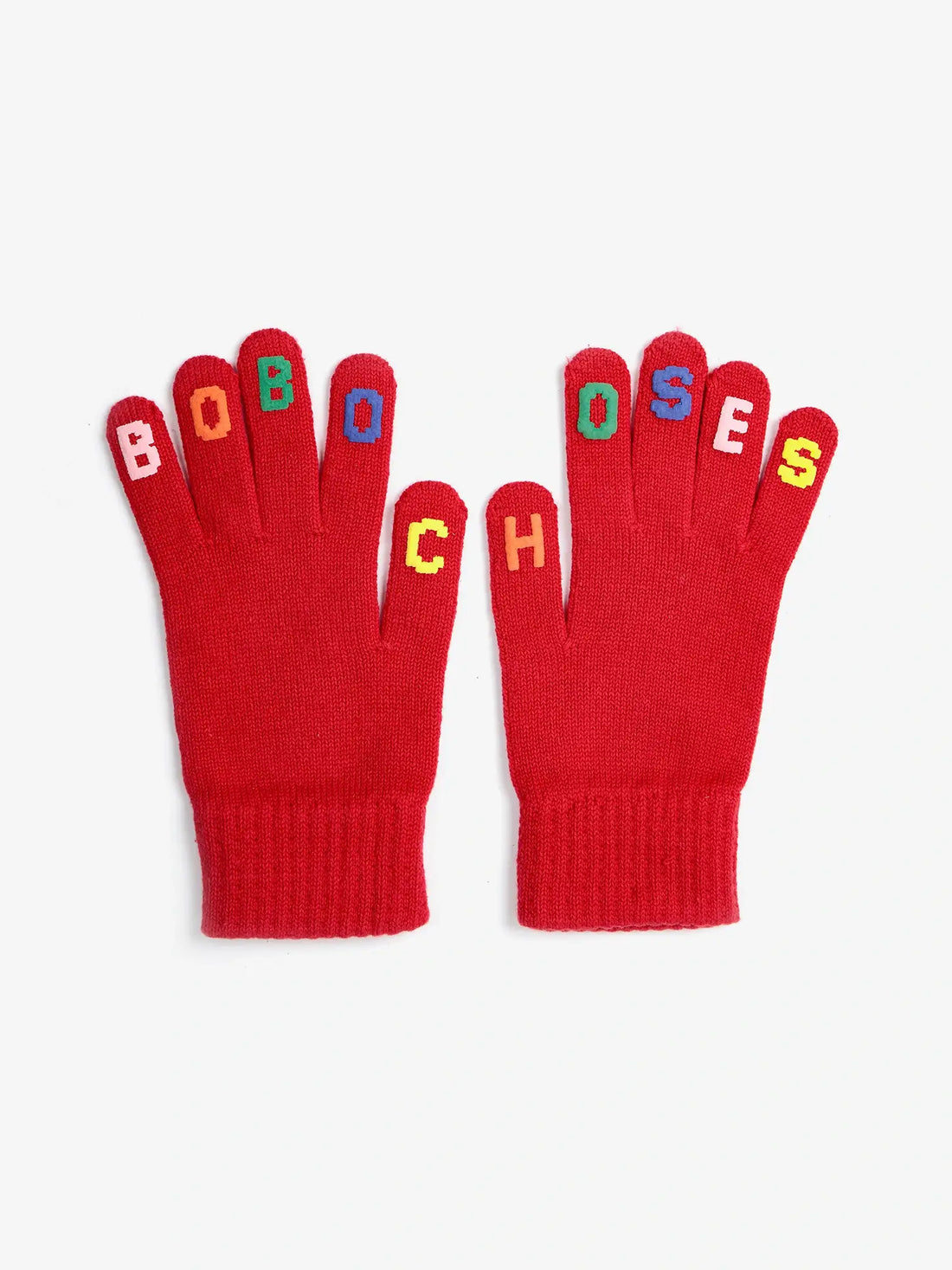 Bobo Choses - rękawiczki z literkami Bobo Choses knitted gloves