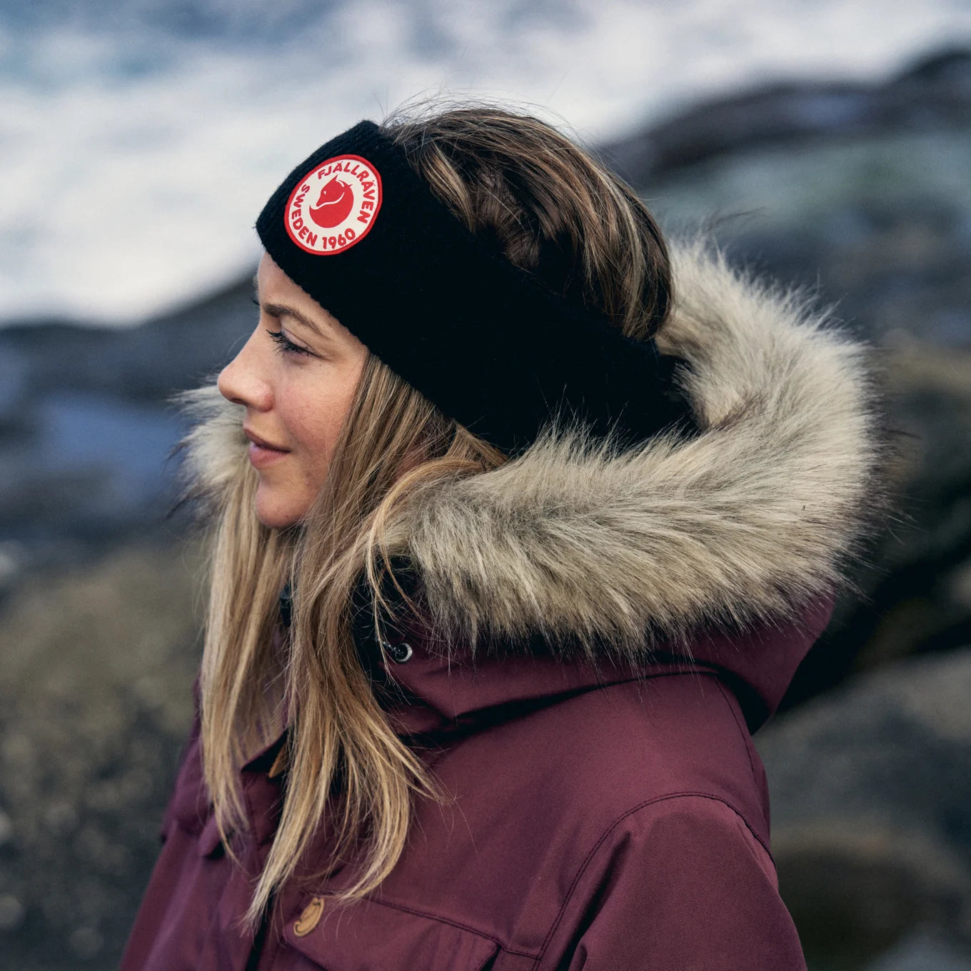 Opaska Fjallraven 1960 Logo Headband z merino