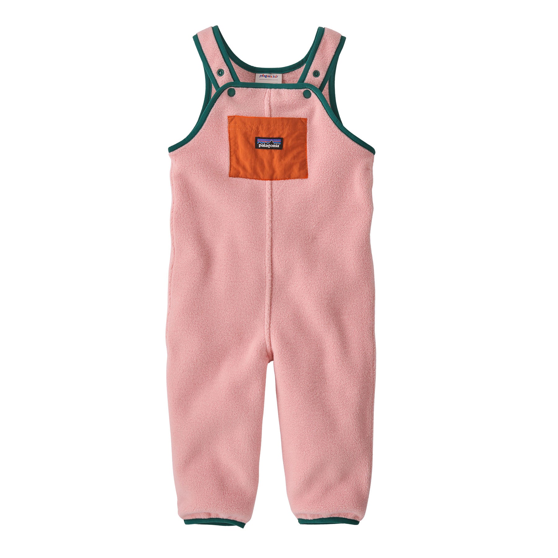 Ciepłe spodnie polarowe Patagonia Baby Synch Overalls