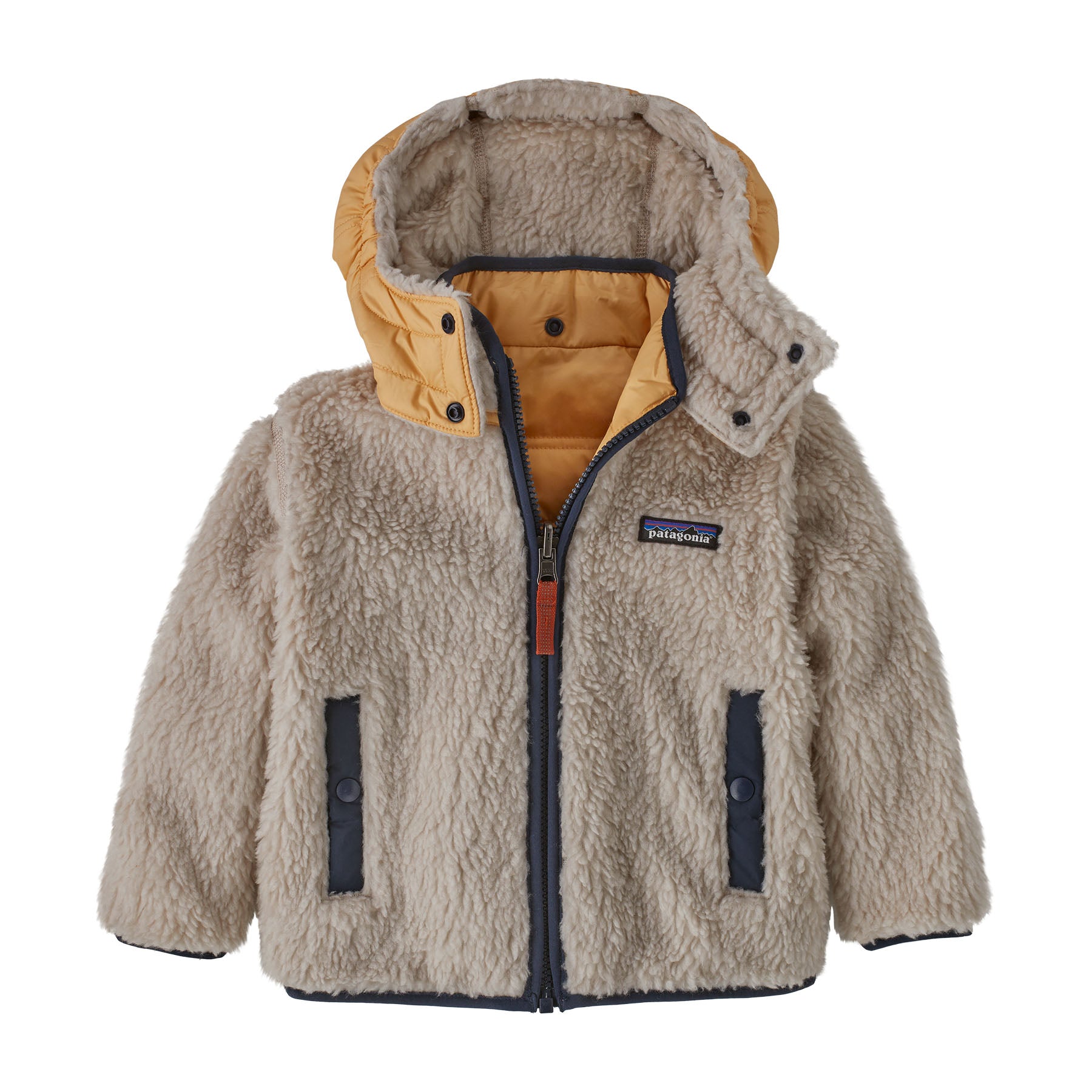 Kurtka zimowa, dwustronna Patagonia Baby Reversible Tribbles Hoody