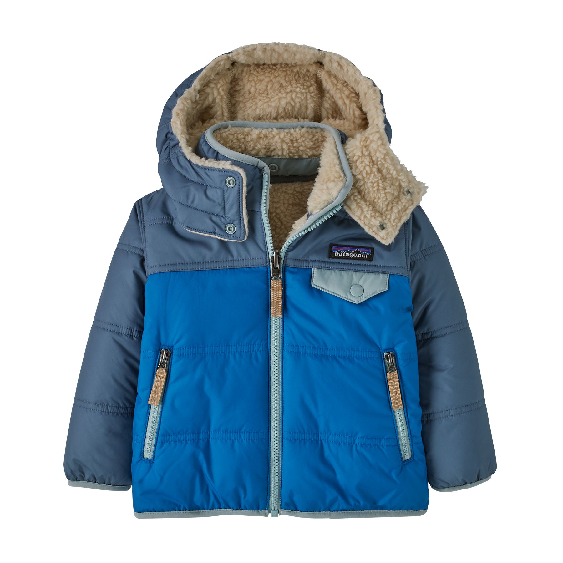 Kurtka zimowa, dwustronna Patagonia Baby Reversible Tribbles Hoody