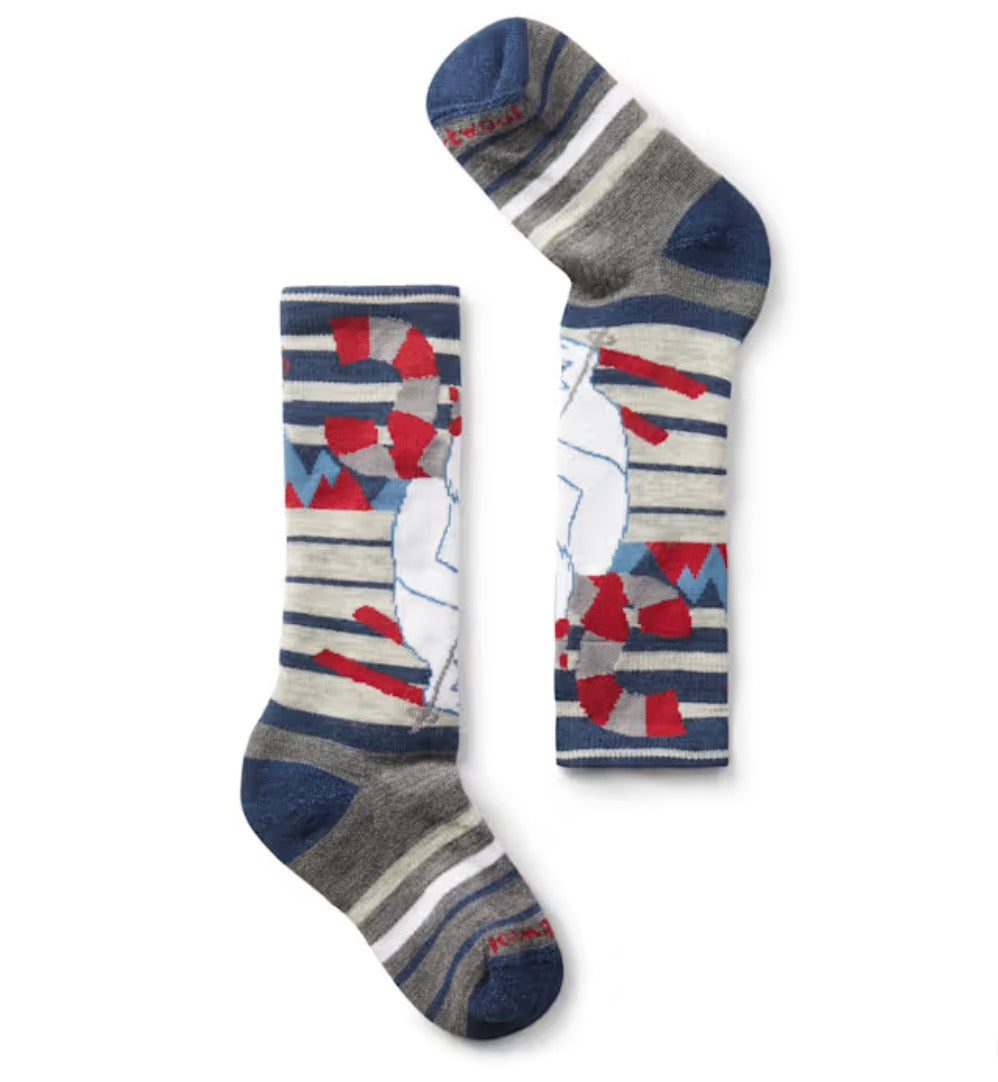 Smartwool Kids' Wintersport Mountain Moose Merino Wool Ski Socks