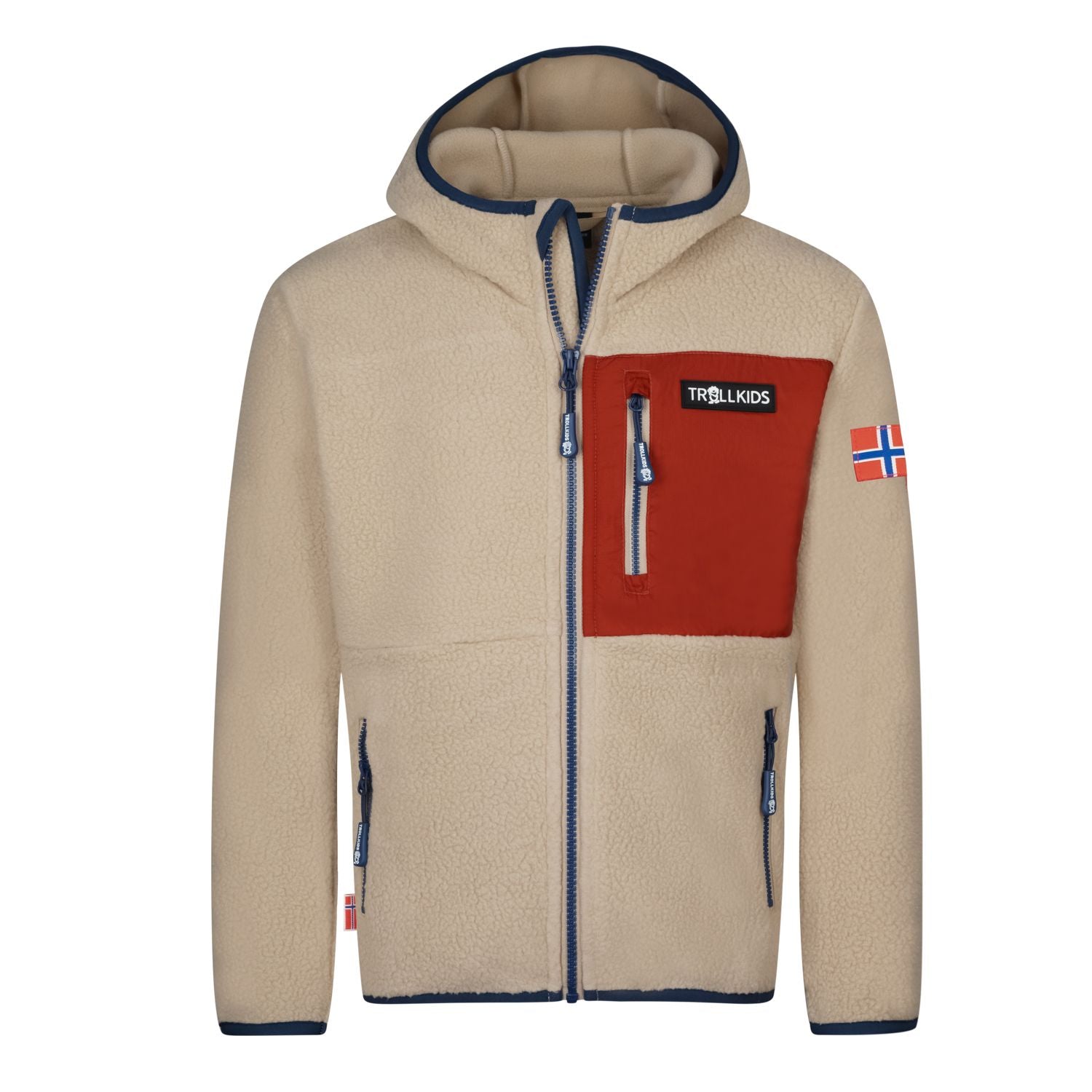 Bluza polarowa sherpa Aurlandsfjord TROLLKIDS